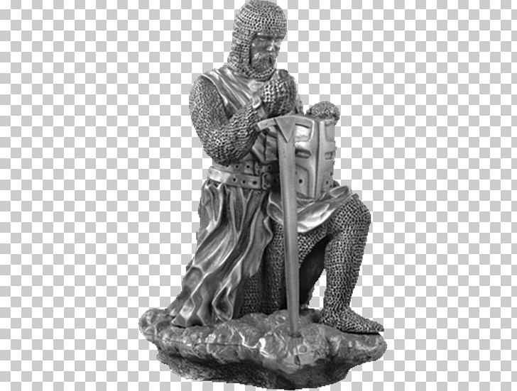 Statue Classical Sculpture Figurine Bronze Sculpture PNG, Clipart, Black And White, Bronze, Bronze Sculpture, Cavaler Cruciat, Classical Sculpture Free PNG Download