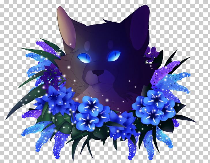 Whiskers Flowering Plant PNG, Clipart, Blue, Cat, Cat Like Mammal, Cinderpelt, Cobalt Blue Free PNG Download