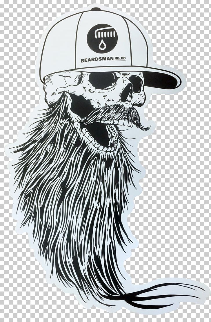 Whiskers Beard Sticker Decal PNG, Clipart, Aftershave, Bay Rum, Beard, Bearded Skull, Black And White Free PNG Download