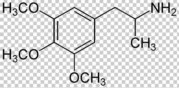 PiHKAL Trimethoxyamphetamine Structure Psychedelic Drug PNG, Clipart, Alexander Shulgin, Amphetamine, Angle, Area, Black Free PNG Download