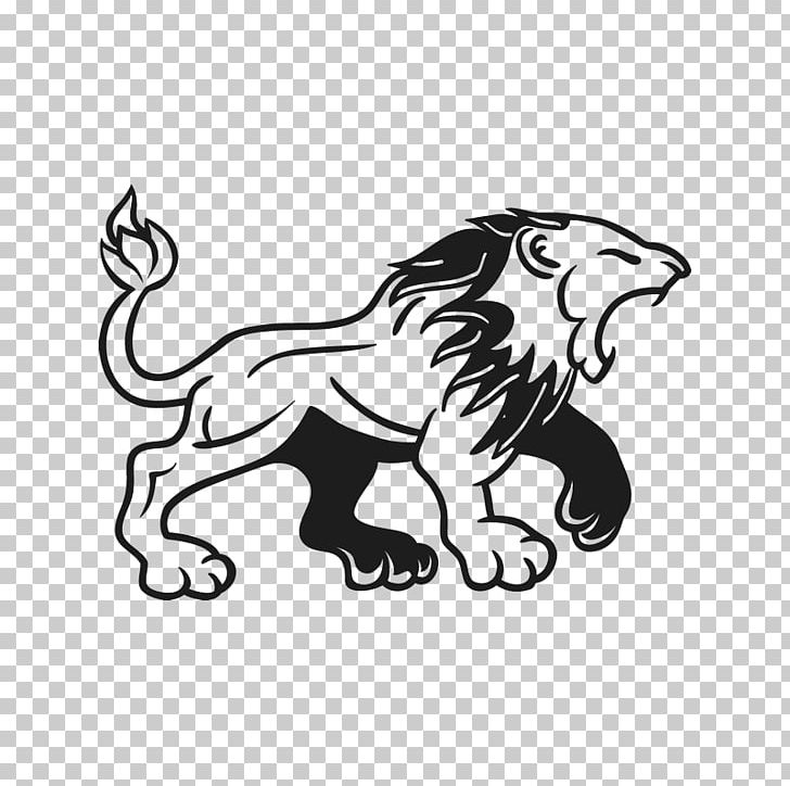 Lion Logo Decal PNG, Clipart, Animals, Art, Big Cats, Black, Carnivoran Free PNG Download
