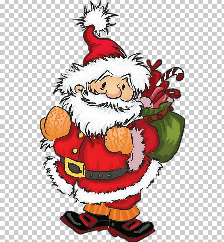 Santa Claus Christmas Tree Drawing Png Clipart Art