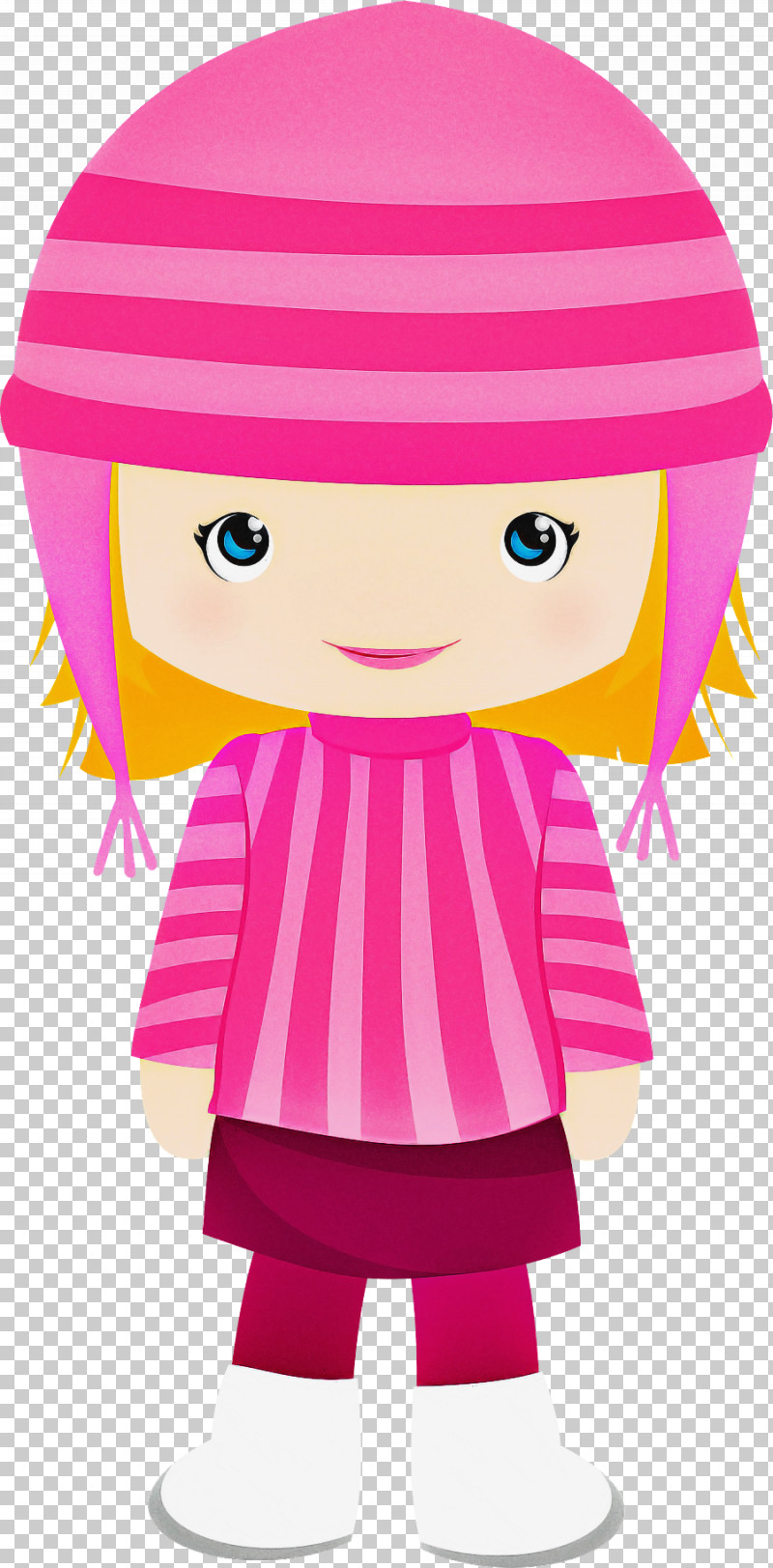 Cartoon Pink Doll Magenta Toy PNG, Clipart, Cartoon, Doll, Magenta, Pink, Toy Free PNG Download