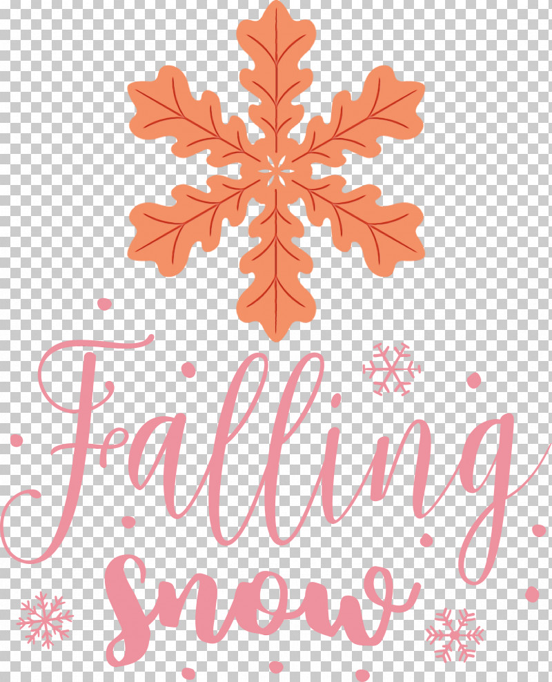 Floral Design PNG, Clipart, Falling Snow, Floral Design, Leaf, Orange Sa, Paint Free PNG Download