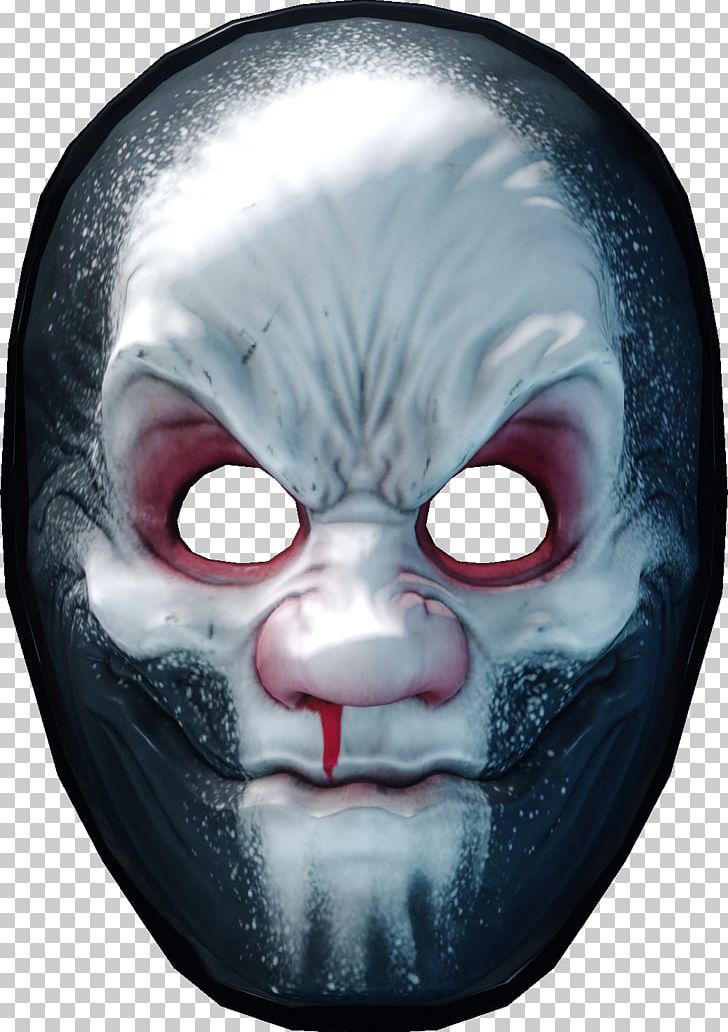 Payday 2 Mask Overkill Software Overkill's The Walking Dead Starbreeze Studios PNG, Clipart, Art, Character, Face, Fictional Character, Hardcore Henry Free PNG Download