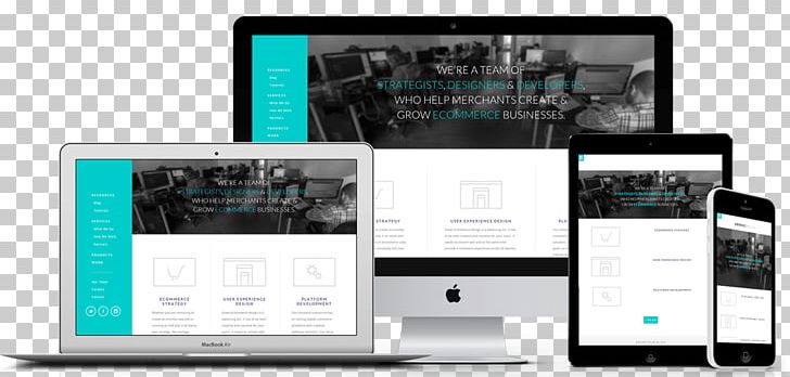 Responsive Web Design Web Development Mockup PNG, Clipart, Brand, Communication, Computer Monitor, Display Advertising, Display Device Free PNG Download