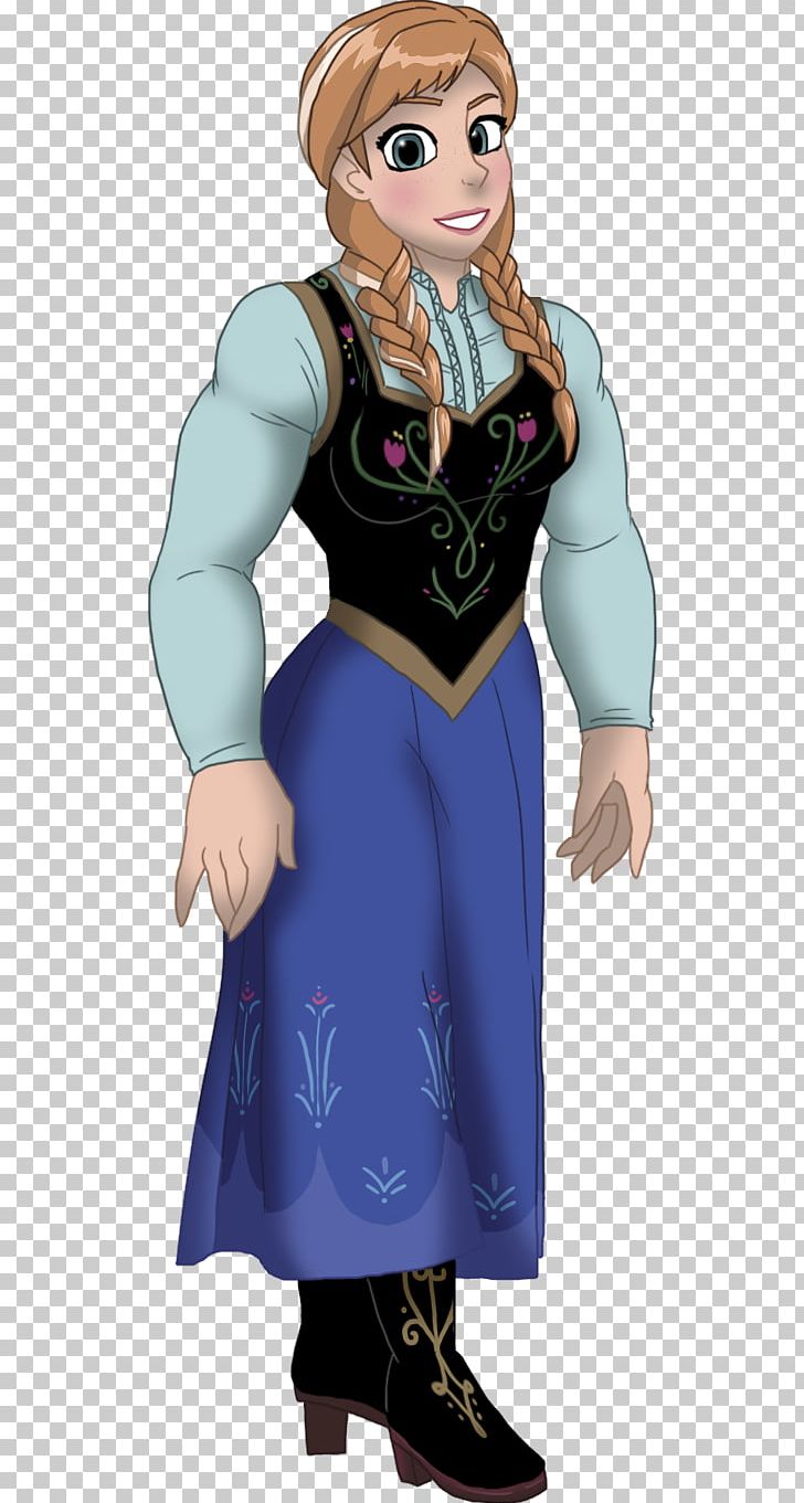Anna Elsa Kristoff Frozen Muscle PNG, Clipart, Anna, Art, Cartoon, Clothing, Costume Free PNG Download