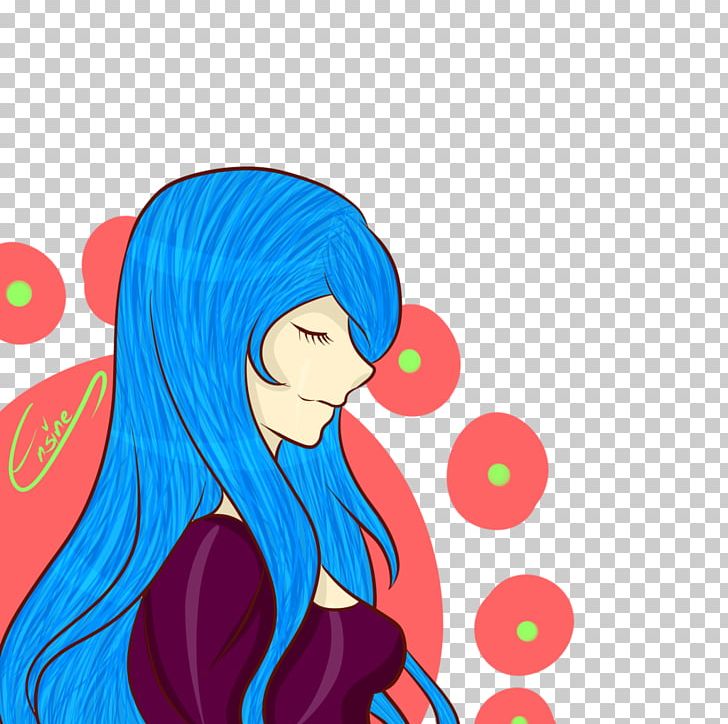 Hair Coloring Line PNG, Clipart, Anime, Art, Blue, Cartoon, Cheek Free PNG Download