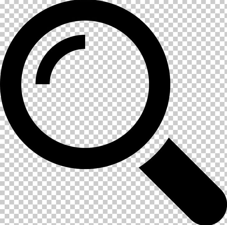 Computer Icons Magnifying Glass Magnifier Symbol PNG, Clipart, Area, Black And White, Brand, Circle, Computer Icons Free PNG Download