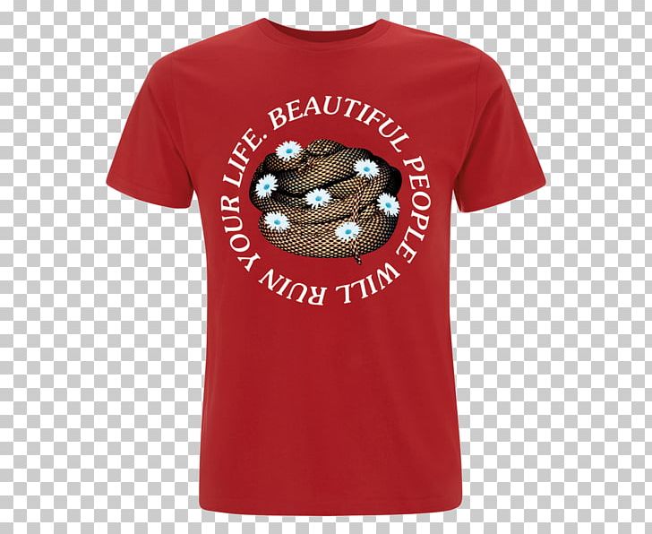 T-shirt Hoodie The Wombats Beautiful People Will Ruin Your Life PNG, Clipart, Active Shirt, Beautiful People, Bluza, Brand, Clothing Free PNG Download