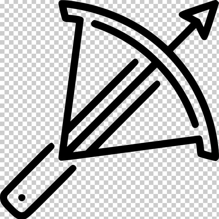 Crossbow Computer Icons Weapon Portable Network Graphics PNG, Clipart, Angle, Area, Arrow, Black And White, Bow Free PNG Download