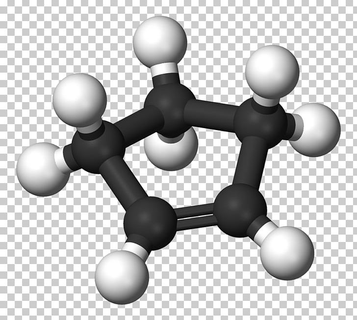 Cyclopentene Cycloalkane Cyclic Compound Cycloalkene Cyclobutane PNG, Clipart, Alkane, Alkene, Ball, Black And White, Carbon Free PNG Download