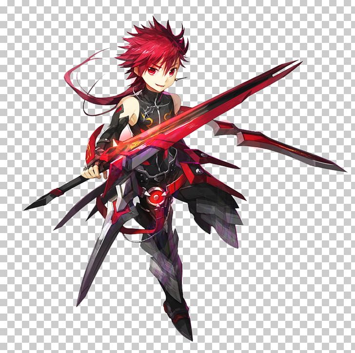 Elsword Video Game Character PNG, Clipart, Action Figure, Anime, Art, Character, Cold Weapon Free PNG Download