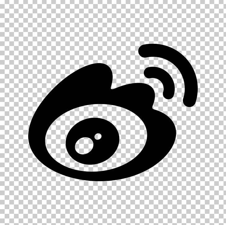 Sina Weibo Computer Icons Sina Corp PNG, Clipart, Black, Black And White, Circle, Computer Icons, Facebook Free PNG Download