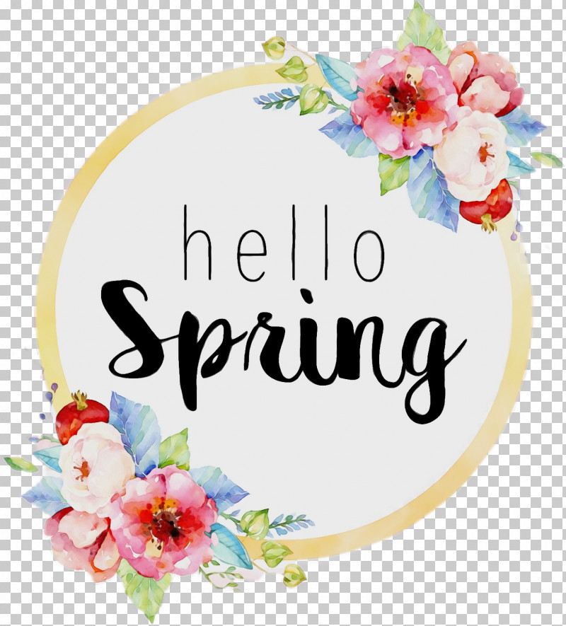 Text Cut Flowers Spring Greeting Flower PNG, Clipart, Blossom, Cut Flowers, Flower, Greeting, Greeting Card Free PNG Download