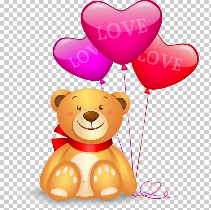 Balloon Heart PNG, Clipart, Animals, Balloon, Bear, Boy Cartoon, Cartoon Free PNG Download