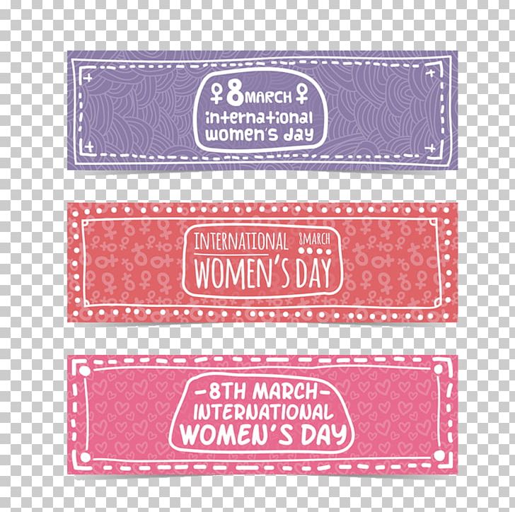 Banner International Womens Day Woman PNG, Clipart, Adobe Illustrator, Banner, Banner Vector, Brand, Children Free PNG Download