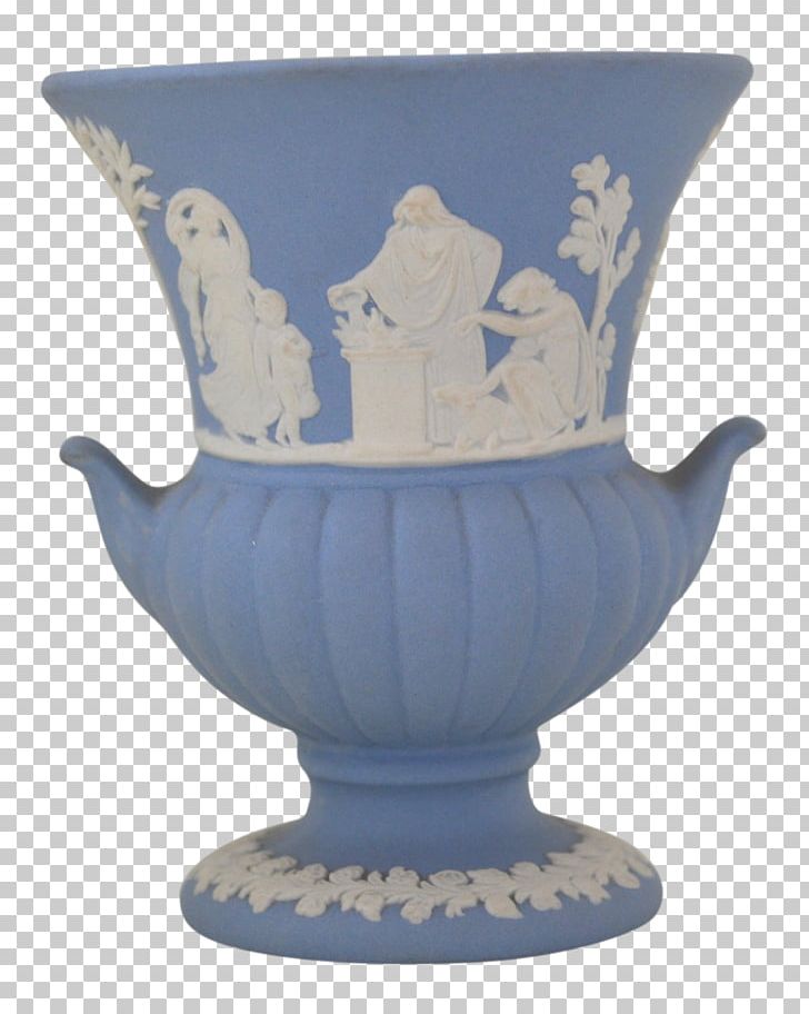Vase Jasperware Wedgwood Urn Blue And White Pottery PNG, Clipart, Artifact, Blue And White Porcelain, Blue And White Pottery, Bone China, Ceramic Free PNG Download