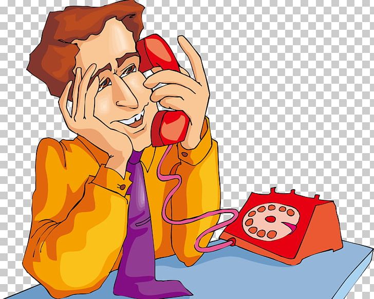 Telephone Illustration PNG, Clipart, Adobe Illustrator, Business Man, Carnivoran, Cartoon, Cartoon Characters Free PNG Download