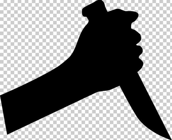 Knife Silhouette PNG, Clipart, Angle, Arm, Art, Black, Black And White Free PNG Download