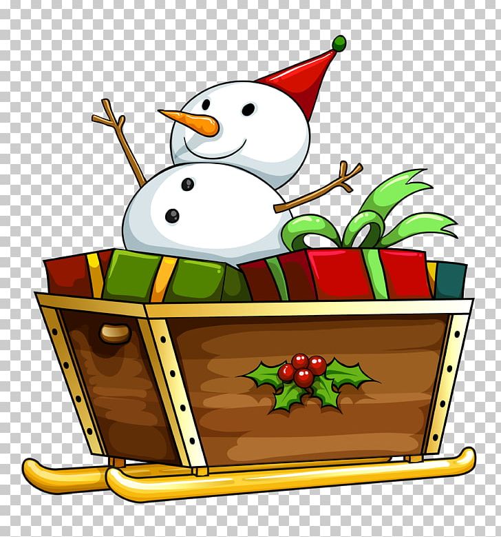 Santa Claus Sled Reindeer Illustration PNG, Clipart, Christmas Clipart, Christmas Decoration, Christmas Elf, Christmas Ornament, Christmas Tree Free PNG Download