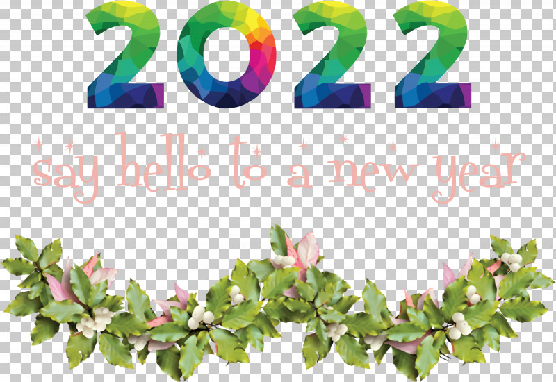2022 Happy New Year 2022 New Year 2022 PNG, Clipart, Christmas Day, Drawing, Plant, Shrub, Visual Arts Free PNG Download