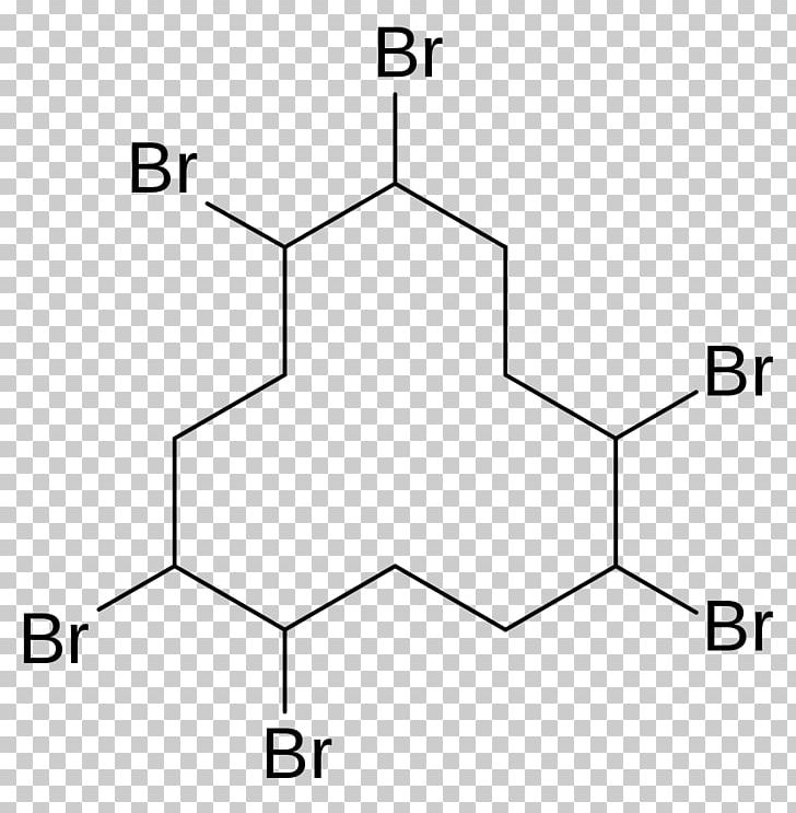 Hexabromocyclododecane Brominated Flame Retardant Chemistry Chemical Substance PNG, Clipart, Angle, Area, Black And White, Chemistry, Hexabromocyclododecane Free PNG Download