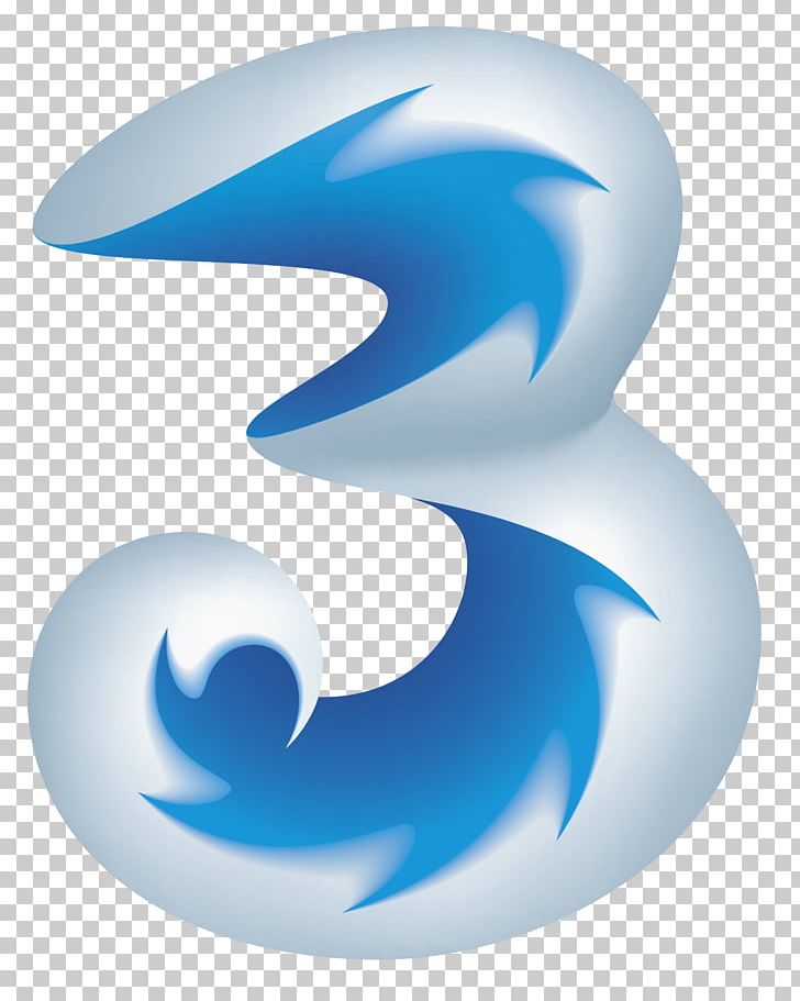 0 H3G S.p.A. Mobile Phones Logo Mobile Telephony PNG, Clipart, Azure, Blue, Computer Wallpaper, Crescent, Dolphin Free PNG Download