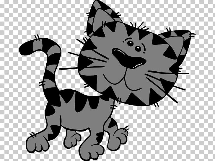 Cat Kitten PNG, Clipart, Animals, Big Cats, Black, Carnivoran, Cartoon Free PNG Download