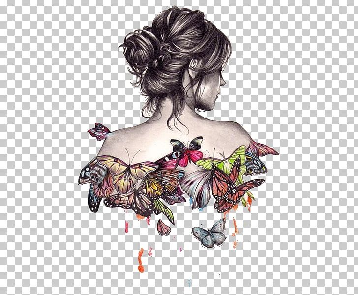 Drawing Art Painting Sketch PNG, Clipart, Art, Artist, Art Museum, Butterfly, Butterfly Effect Free PNG Download