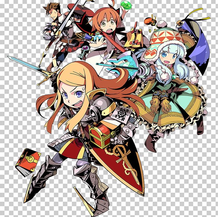 Etrian Mystery Dungeon Etrian Odyssey 2 Untold: The Fafnir Knight Pokémon Mystery Dungeon: Blue Rescue Team And Red Rescue Team Etrian Odyssey V: Beyond The Myth Nintendo 3DS PNG, Clipart, Anime, Art, Atlus, Dun, Fictional Character Free PNG Download