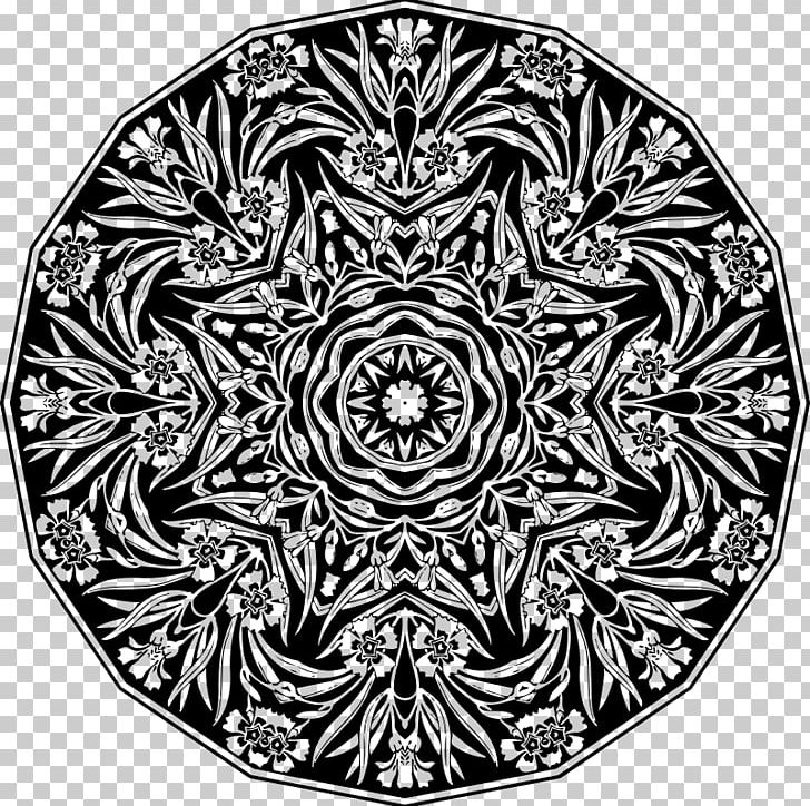Black And White Ornament Pattern PNG, Clipart, Black, Black And White, Circle, Circular, Computer Icons Free PNG Download