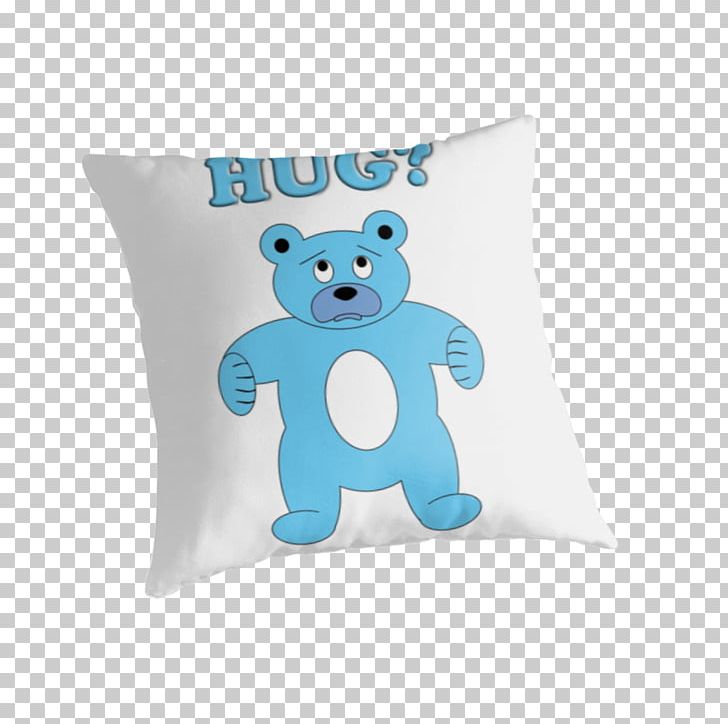 Cushion Throw Pillows Textile Animal PNG, Clipart, Animal, Blue, Blue Bear, Cushion, Furniture Free PNG Download