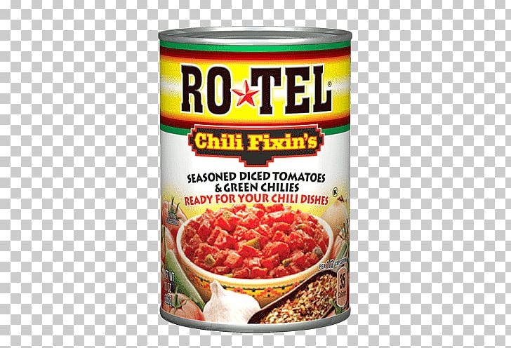 Ro-Tel Chili Pepper Tomato Spice Dicing PNG, Clipart, Can, Canning, Chili Pepper, Condiment, Convenience Food Free PNG Download