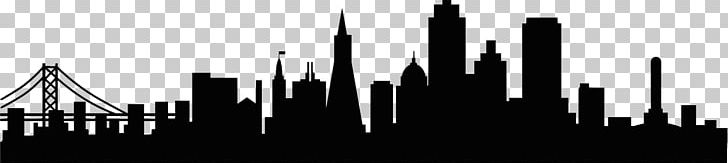 San Francisco Skyline Silhouette Photography PNG, Clipart, Animals, Art, Black And White, City, Decal Free PNG Download