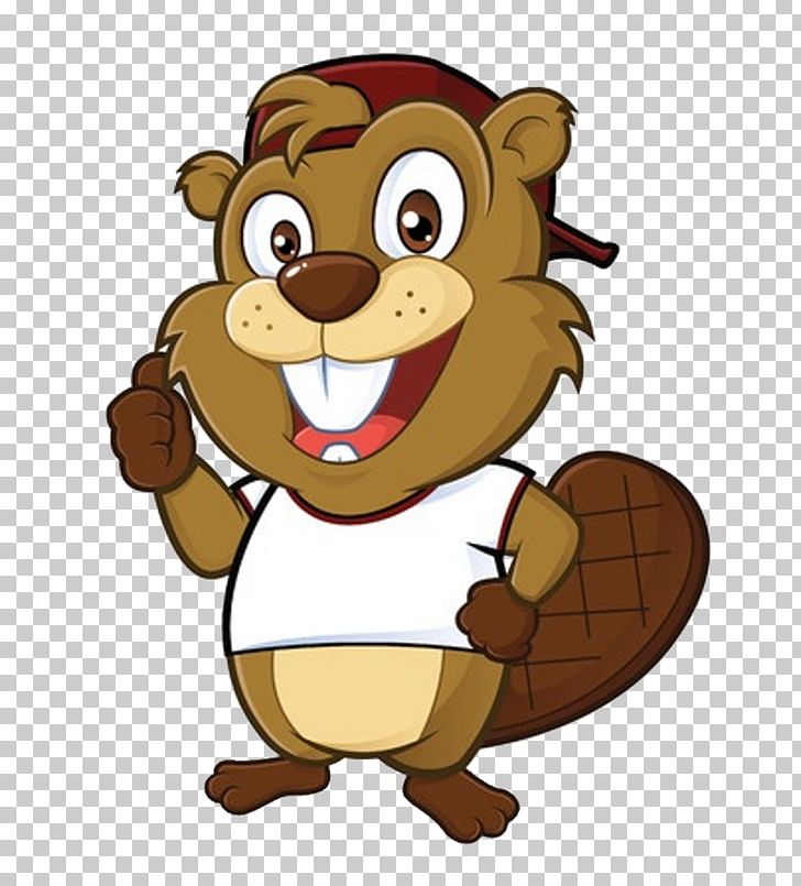 Beaver Cartoon PNG, Clipart, Animals, Bear, Beaver, Carnivoran, Cartoon Free PNG Download