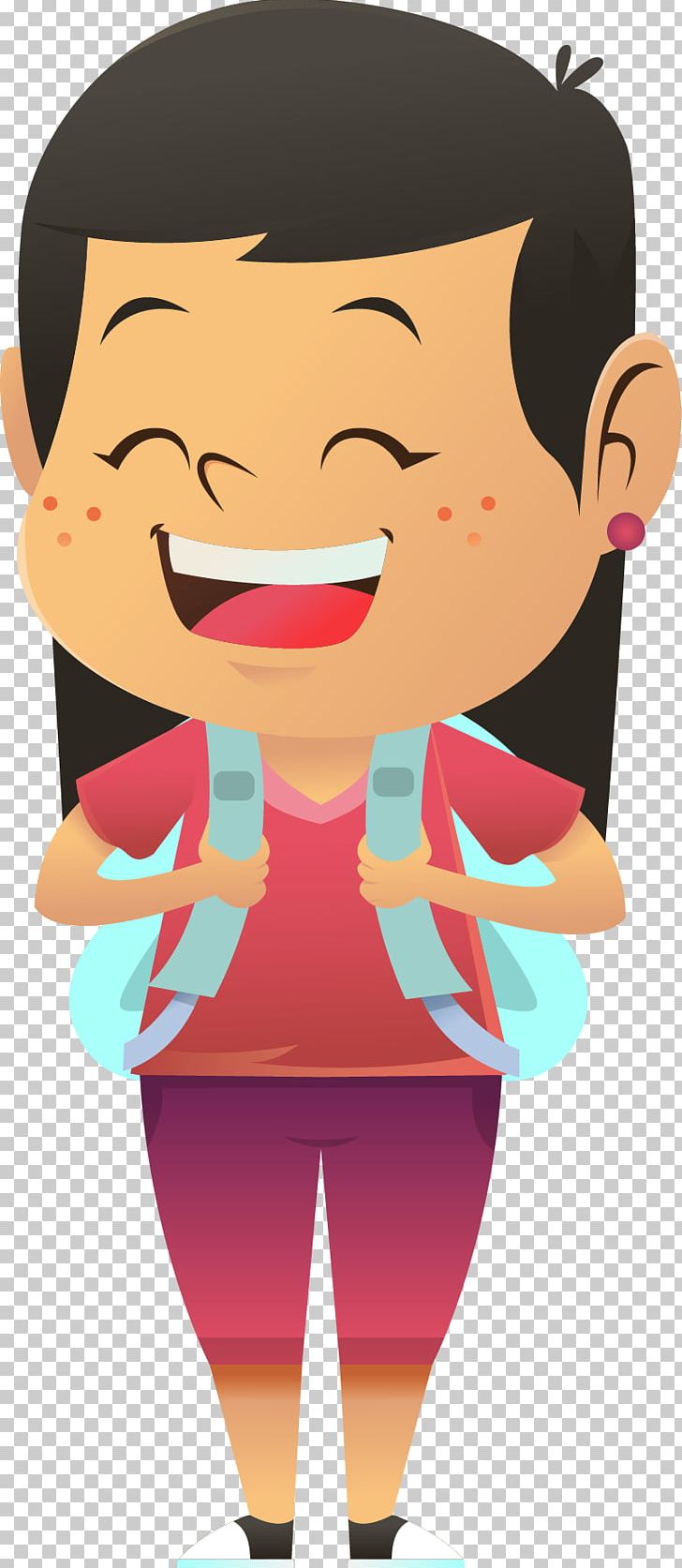 Student Animation School Girl PNG, Clipart, Anime Girl, Art, Baby Girl, Backpack, Boy Free PNG Download