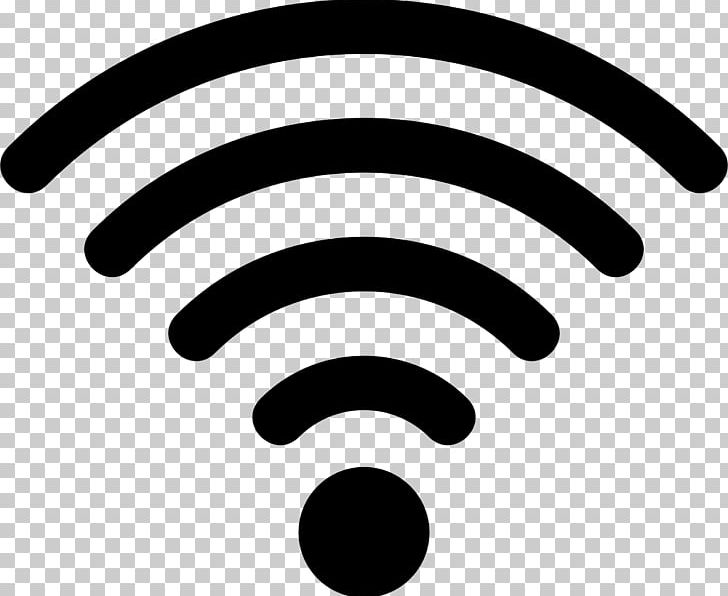 Wi-Fi Wireless Signal Computer Icons PNG, Clipart, Black And White, Circle, Computer Icons, Computer Network, Hotel Free PNG Download