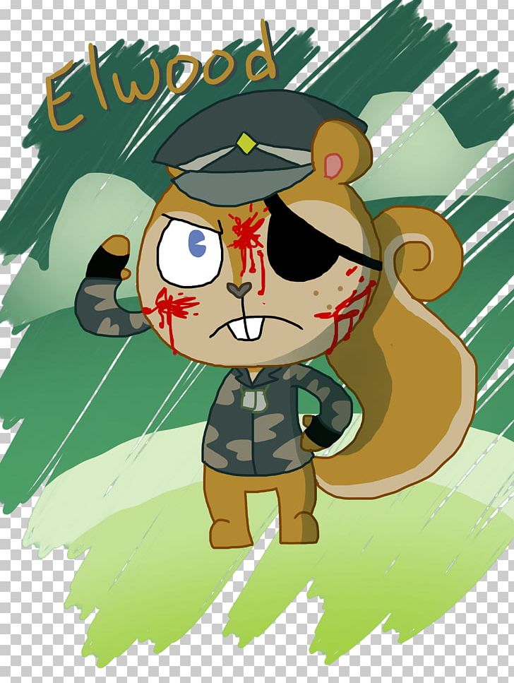 Flippy Cuddles Fan Art Cartoon PNG, Clipart, Anime, Art, Cartoon, Character, Comics Free PNG Download
