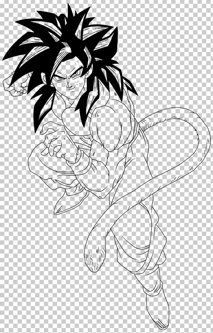 Goku Gohan Line Art Saiyan Drawing PNG, Clipart, Arm, Art, Artwork, Black, Black And White Free PNG Download