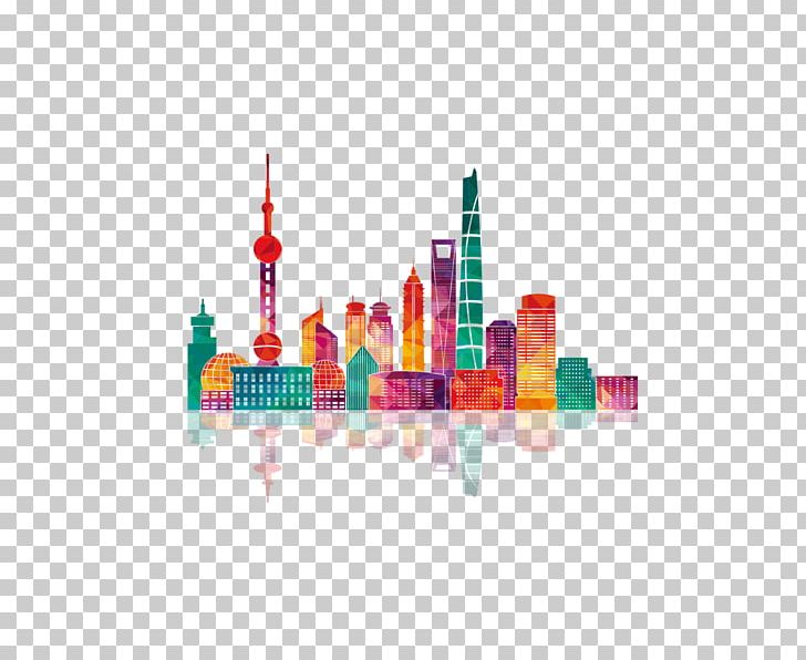 Shanghai Skyline Building Illustration PNG, Clipart, Architecture, Building, China, City, City Silhouette Free PNG Download