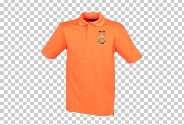 Polo Shirt T-shirt Sleeve Piqué PNG, Clipart, Active Shirt, Clothing, Collar, Jersey, Orange Free PNG Download