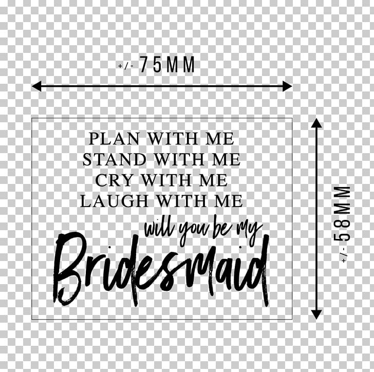 Paper Sticker Bridesmaid Printing Label PNG, Clipart,  Free PNG Download