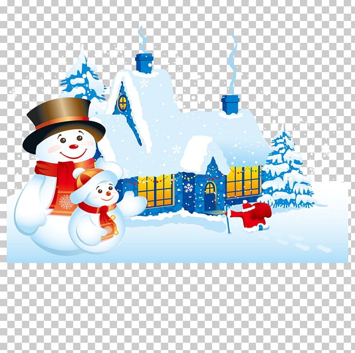 Cartoon Christmas House And Snowman PNG, Clipart, Animation, Art, Balloon Cartoon, Cartoon, Cartoon Character Free PNG Download