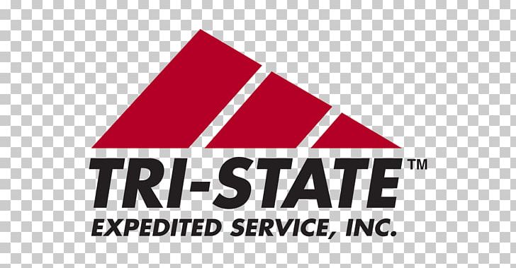 Logo Tri-State Expedited Service PNG, Clipart, Area, Brand, Line, Logo, Red Free PNG Download