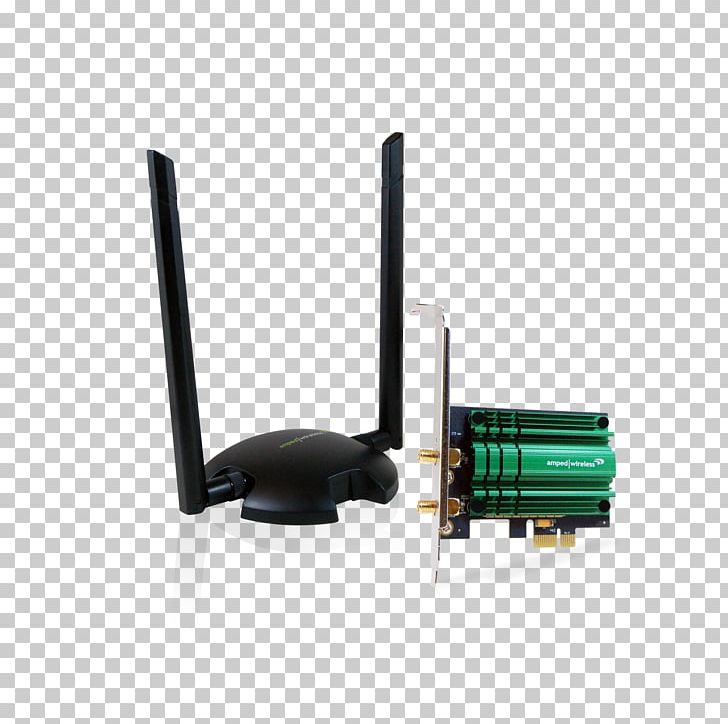 Wireless Network Interface Controller Wi-Fi PCI Express Aerials Amped Wireless Pci20e High Power Ac1200 Wifi Pcie Adapter PNG, Clipart, Adapter, Aerials, Conventional Pci, Electronics, Electronics Accessory Free PNG Download