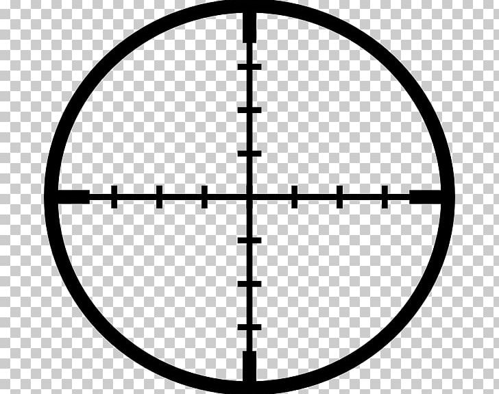 Reticle Telescopic Sight PNG, Clipart, Angle, Area, Black And White, Can Stock Photo, Circle Free PNG Download