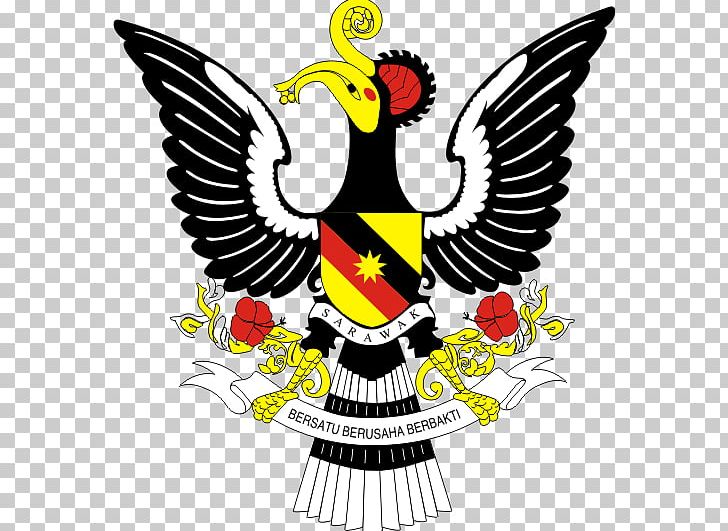 Coat Of Arms Of Sarawak Sabah Coat Of Arms Of Malaysia PNG, Clipart, Art, Beak, Bird, Coat Of Arms, Coat Of Arms Of Sarawak Free PNG Download