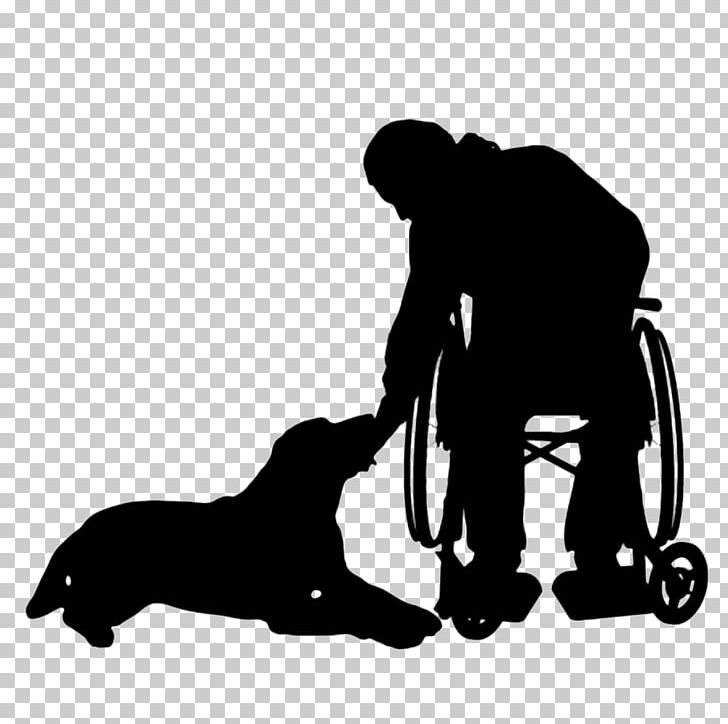 Dog Disability Wheelchair PNG, Clipart, Americans With Disabilities Act, Animals, Black, Black And White, Carnivoran Free PNG Download