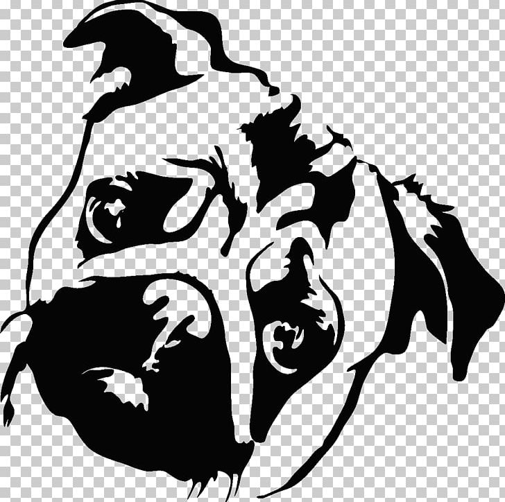 Pug Sticker Decal Car PNG, Clipart, Animal, Art, Artwork, Black, Black And White Free PNG Download